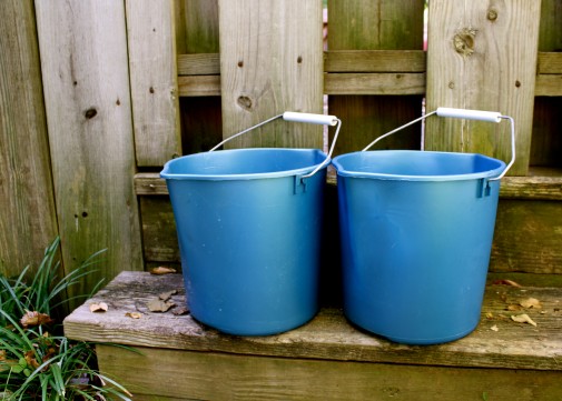 You have two buckets to choose from when conflict fires arise.